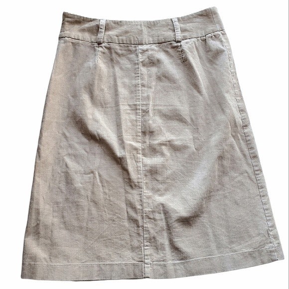Zara Corduroy A-line Skirt Size 6 - Picture 2 of 5